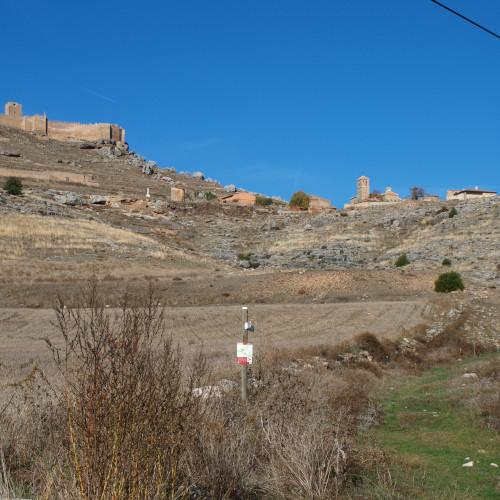 senda del castillo de gormaz, GR-86 a gormaz