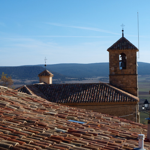 senda del castillo de gormaz, iglesia parroquial de gormaz