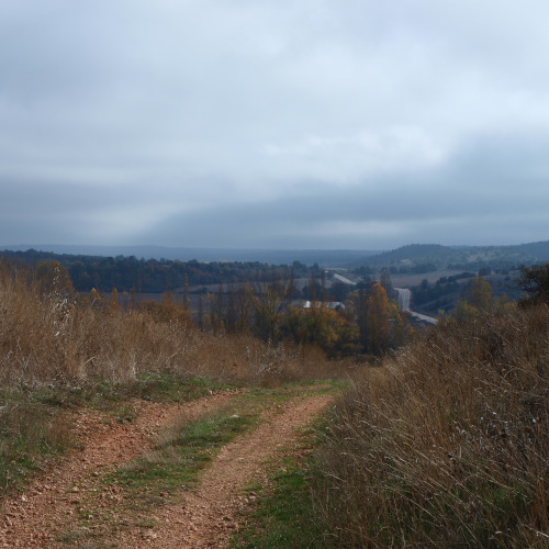 senda de la hoz del abión, camino de tierra