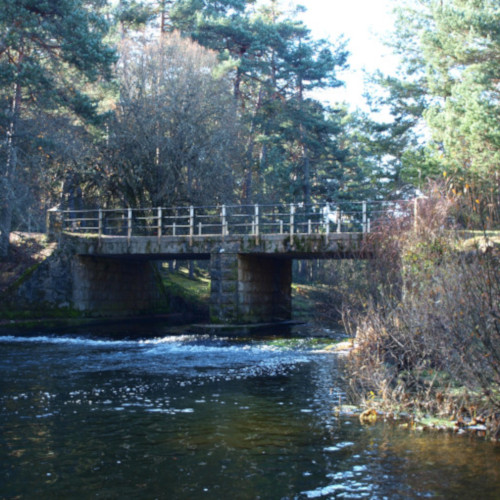 ruta de los puentes covaleda, puente de la arenilla